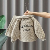 夹棉上衣潮 宝宝加绒加厚外套儿童冬款 男童加厚棉衣秋冬季 2026新款