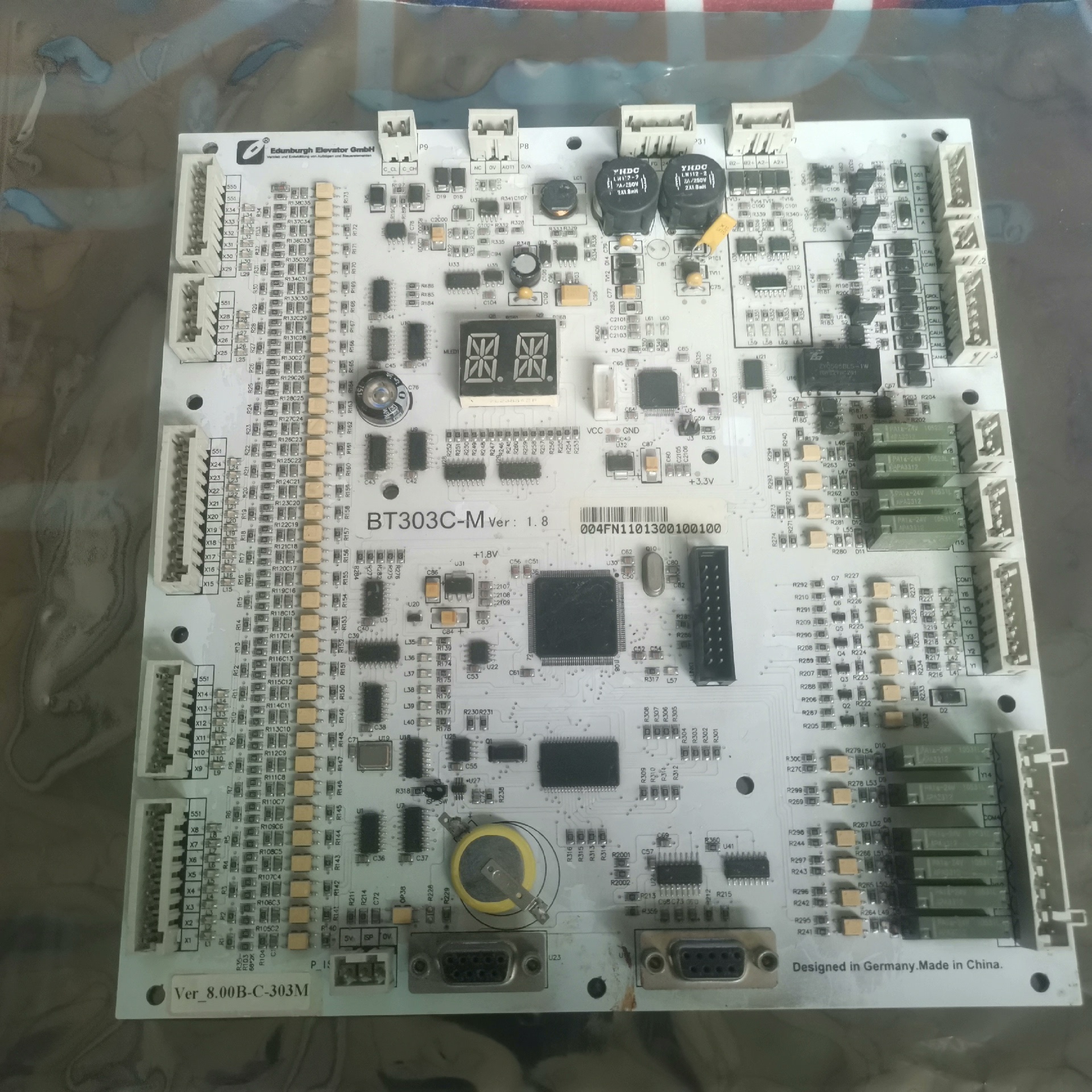 爱登堡电梯主板 bt303c-m ver1.8  ver_8