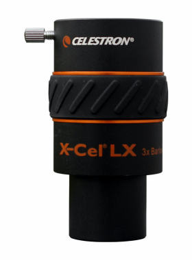 CELESTRON星特朗 天文望远镜配件X-Cel LX 3X增倍镜 巴洛镜93428