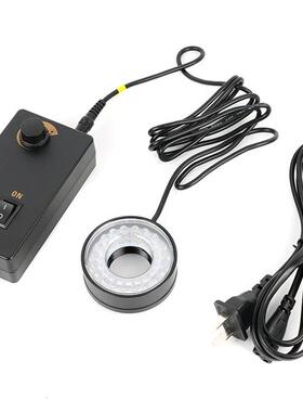 180倍镜头 安装螺纹28mm 42mm 铝合金 40 LED 可调环型 白色光源