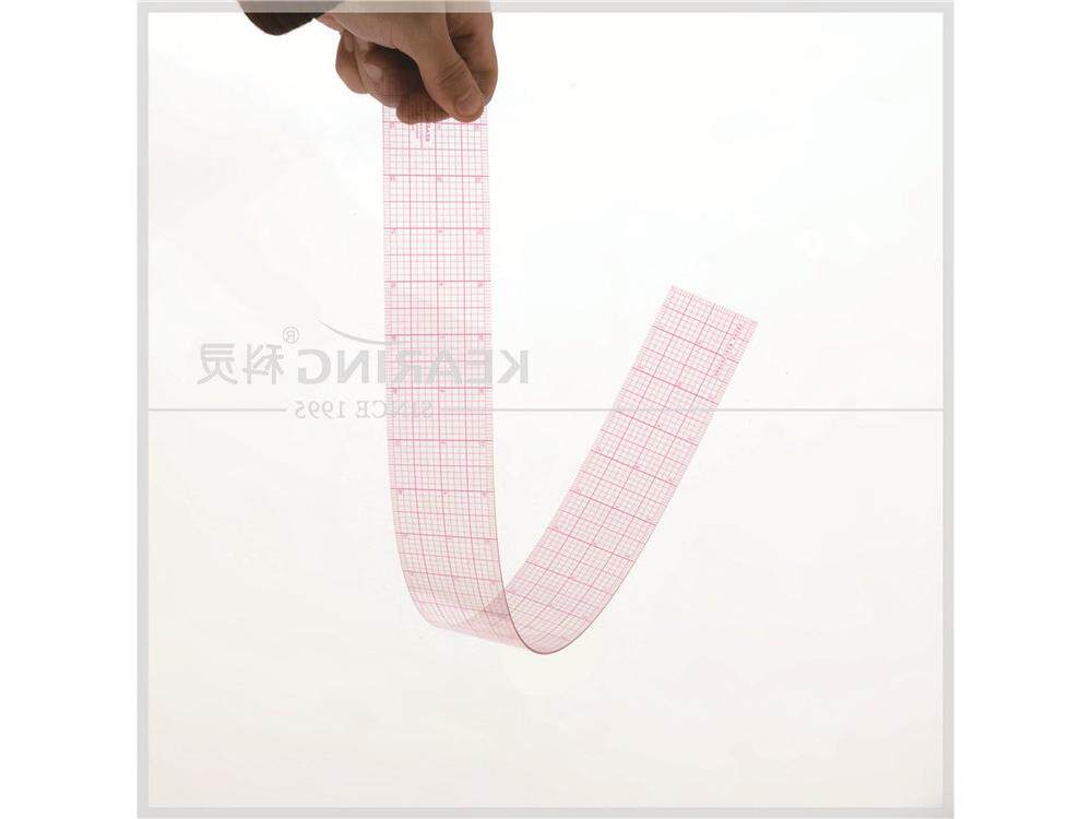科灵8248英制放码尺方眼定规服装直尺绘图测量打版尺黑科技