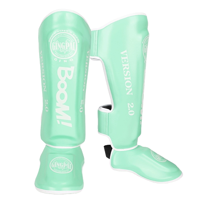 青春搏击护腿连脚背泰拳-加厚