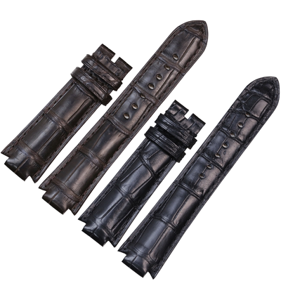 pesno适配lv真皮表带鳄鱼皮表带