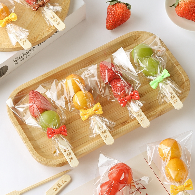 冰糖葫芦包装袋透明迷你串签子袋