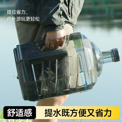 塔夫曼新品灰色八角桶可拆洗水桶