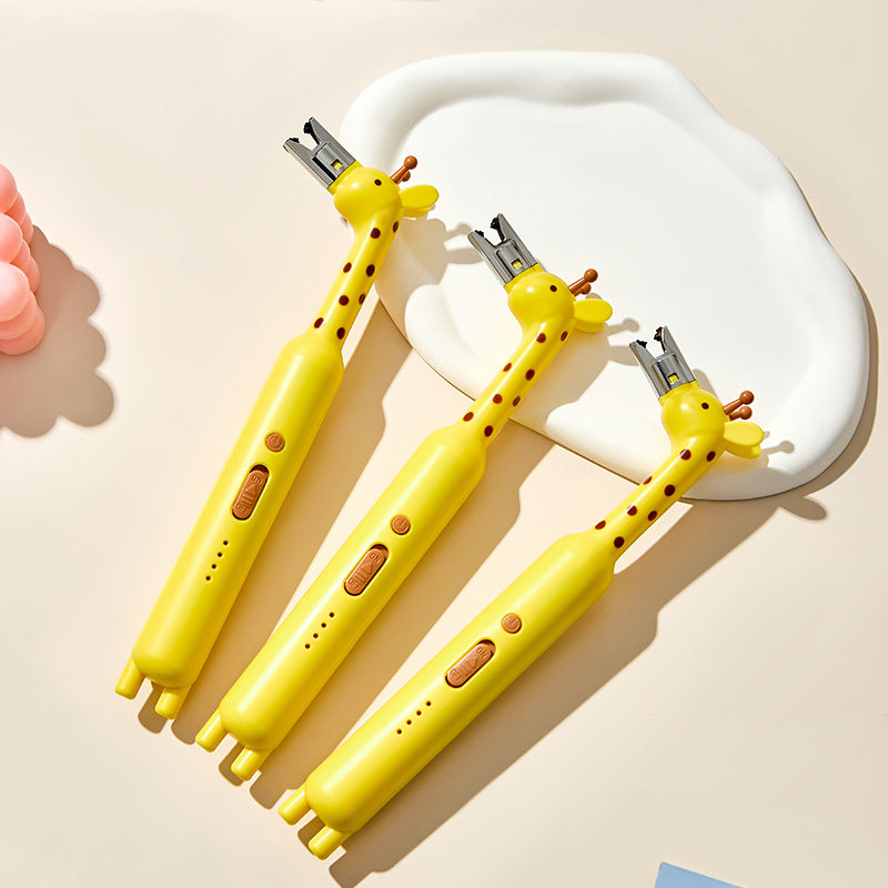德国香薰蜡烛点火器家用厨房电子脉冲枪充电款煤气灶打火机长手柄