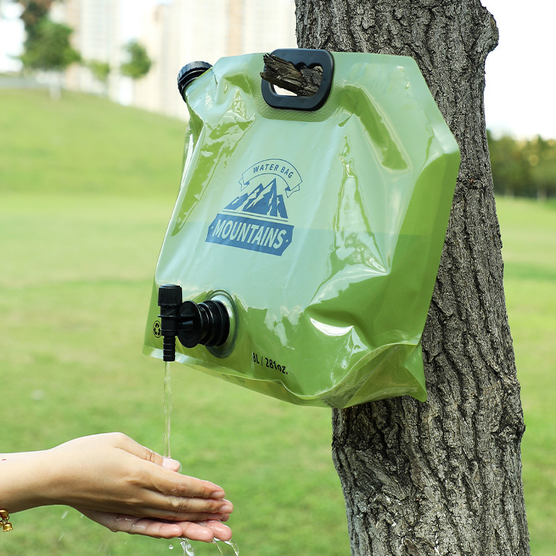 水袋户外便捷食品级露营野餐储水袋大容量加厚徒步饮用水袋袋装水