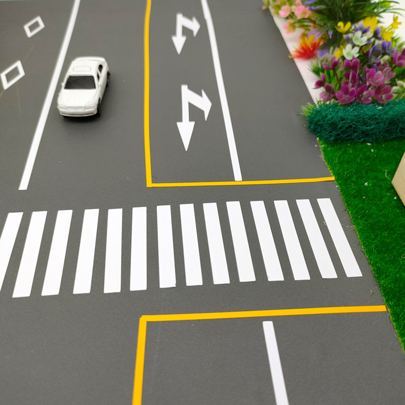 建筑沙盘模型配景diy手工制作材料展示设计马路路面道路微缩场景