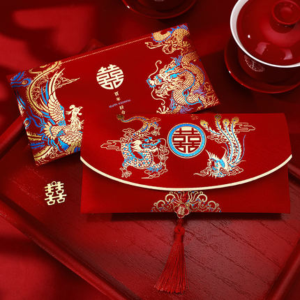 结婚红包改口费万元喜包2026新款利是封婚礼专用敬茶创意红包袋