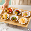 陶瓷味碟小吃碟家用2025新款 小盘子酱油醋蘸料调味碟小菜点心盘子