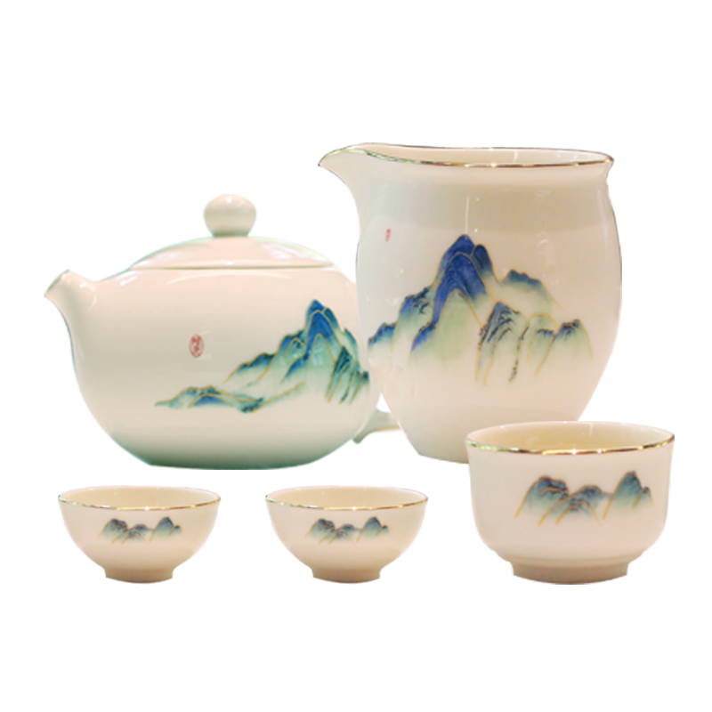 瓷器茶具套装硅元高石英瓷