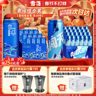 【勇闯组合装 共36听】 勇闯天涯500ml*24听+概念勇闯500ml*12听