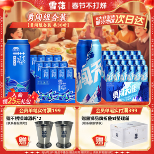 【勇闯组合装 共36听】 勇闯天涯500ml*24听+概念勇闯500ml*12听