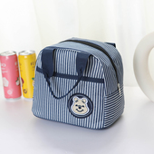 手提包女包保温饭盒袋小布包包便当包妈咪包化妆包上班逛街午餐包