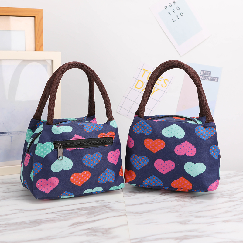 布艺包防水百搭手拎包手提袋女包包卡通化妆包妈咪袋妈妈包老人包