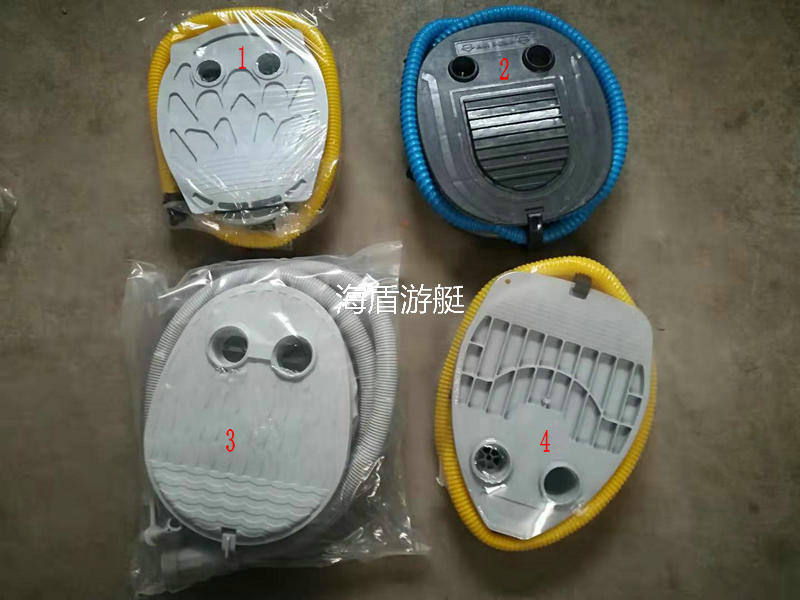 打气筒橡皮艇拉丝底捕鱼船冲锋舟