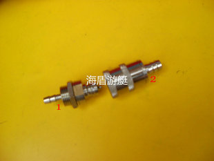 宗申二冲程船外机油管接头外置油箱油管接头机头接头公头母头