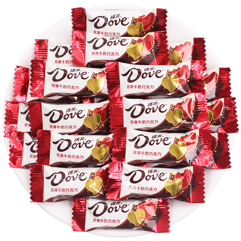 德芙500g结婚丝滑牛奶批发巧克力