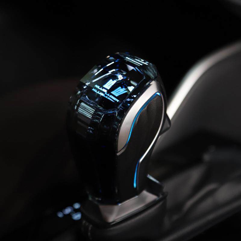 适用丰田汉兰达赛纳RAV4水晶发光档把皇冠陆放威兰达排挡杆头