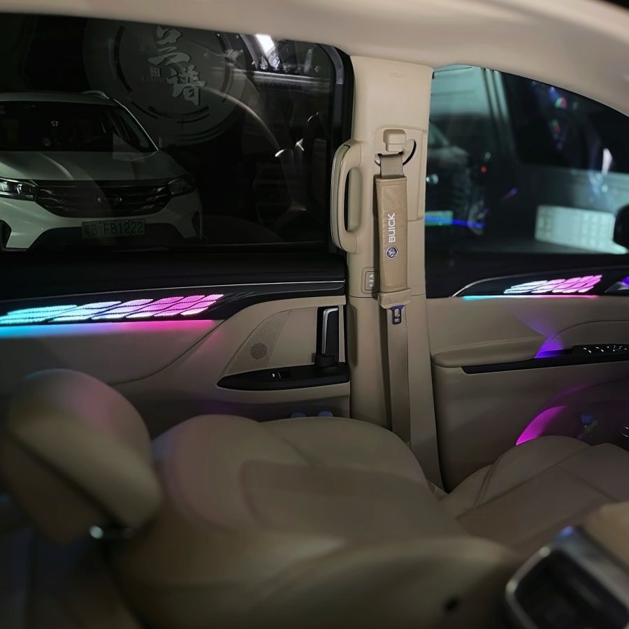 适用于别克GL8氛围灯653T 625 28T 25S 胖头鱼气氛灯专用内饰改装