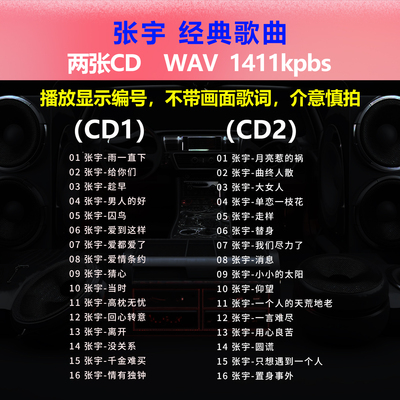张宇【2张CD】经典32首
