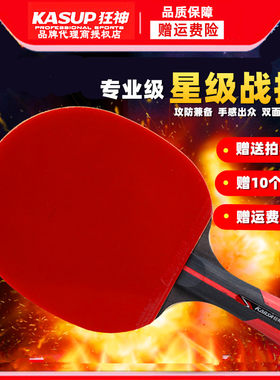 狂神乒乓球拍专业星级