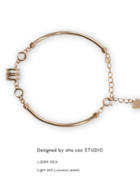 Oho coo 新加坡设计师品牌手链女小众设计高级感轻奢小蛮腰手串