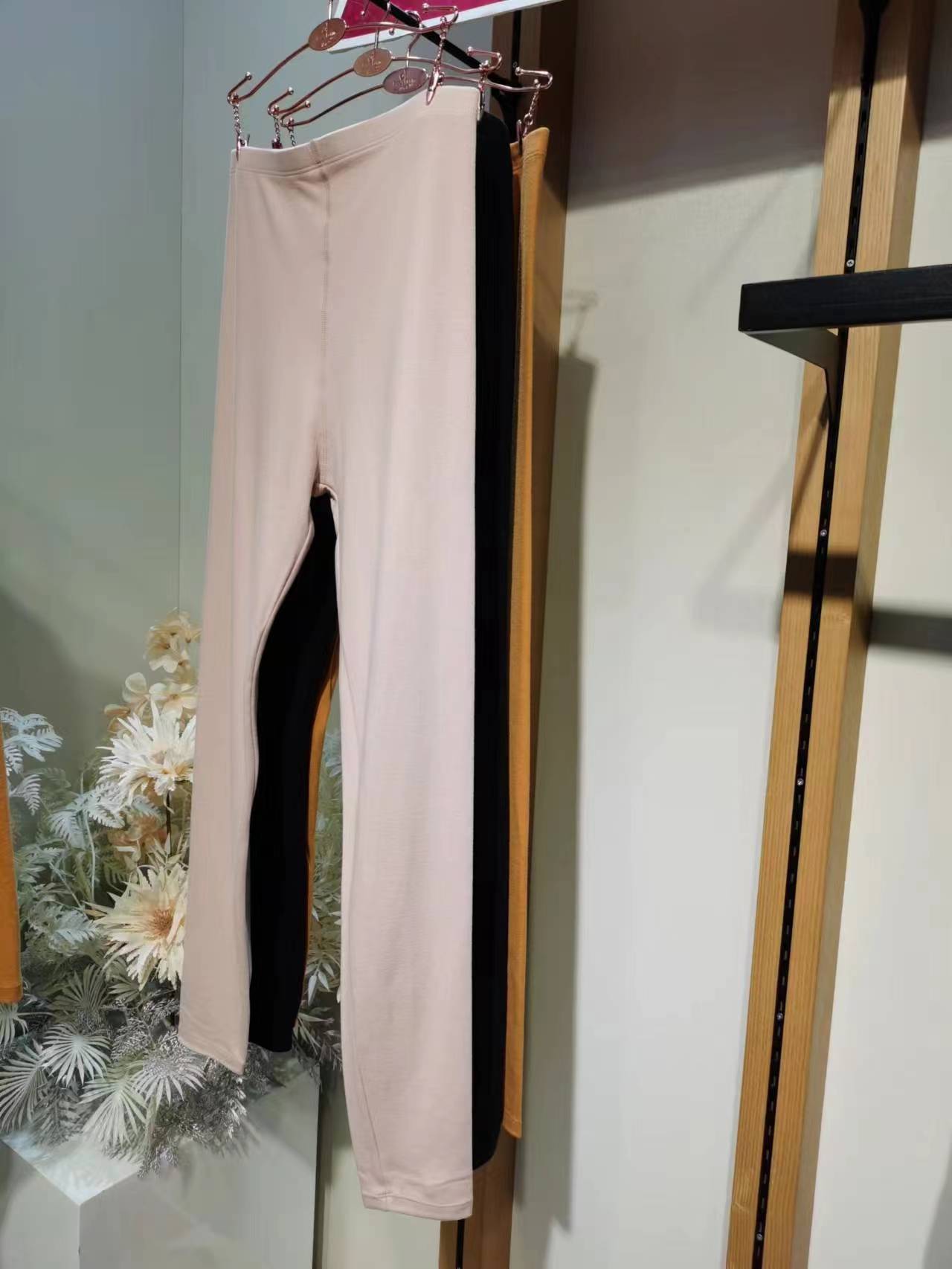 梓颜保暖发热纤维磨毛绒秋裤、、