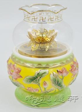 吉祥长明灯陶瓷佛具用品