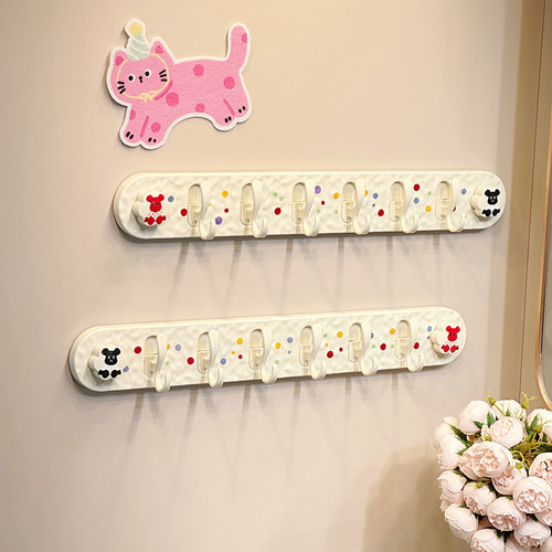 门后挂钩挂衣架孔强力承重排钩