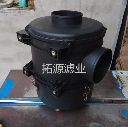 K 2437空气滤芯总成适用解放新悍威二道1109010-385新滤清器外壳