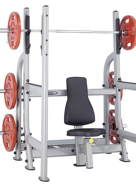 史帝飞/Steelflex NOMB 健身房商用自由力量 椭圆管直角椅/推肩椅