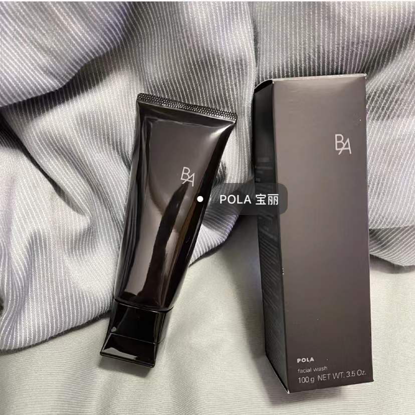 日本本土版POLA黑ba洗面奶赋颜晨光智能抗糖温和清洁洁面乳膏100g
