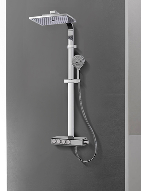 科勒艾贝灵控恒温三出水淋浴柱多功能花洒K-23861T/23749T/23860T