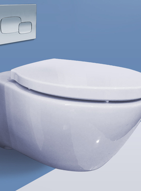 科勒壁挂式马桶挂墙隐藏水箱小户型家用墙排坐便器K-25447/32763