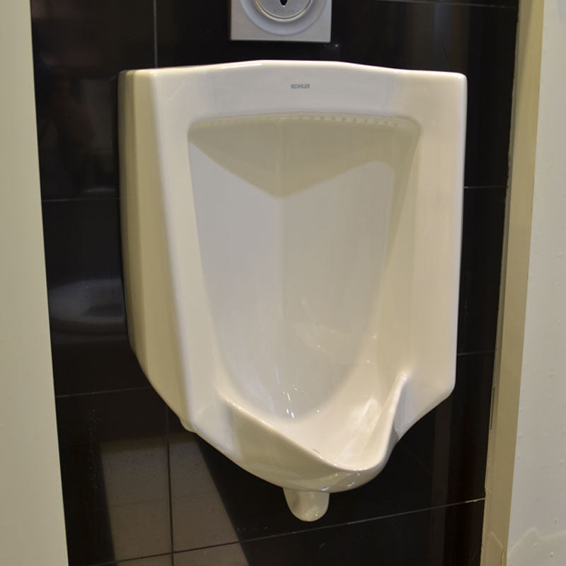 科勒小便器斗 k-4960t-er/et-0节水型小便器后进水 /上进水挂墙式