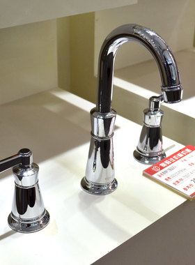 科勒水龙头正品K-7503T-4-CP/AF/BN 雅琦洗脸盆面盆水龙头