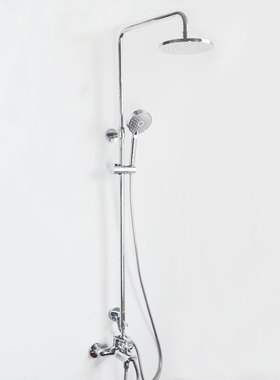 KOHLER花洒淋浴器套装K-76536T-ZY-CP 珂美三出水可升降淋浴柱龙