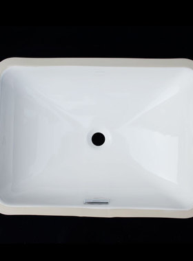 科勒台下盆面盆洗脸盆K-2949T-0拂朗长方形台下洗脸盆陶瓷台盆