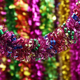 彩带拉花彩条装饰毛条结婚生日场景布置元旦教室布置装饰用品