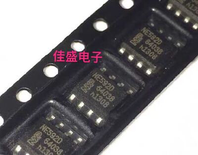 NE592D NE592D8 SOP-8贴片8脚差分视频放大器芯片IC全新可直拍