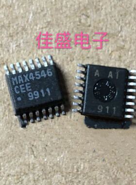 MAX4546CEE SSOP16贴片MAX4546 低压双向视频开关IC芯片 可直拍