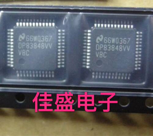 全新现货，DP83848IVV DP83848VV LQFP-48 以太网收发器芯片