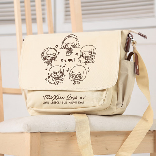 KiiiKiii女团周边单肩包斜挎包