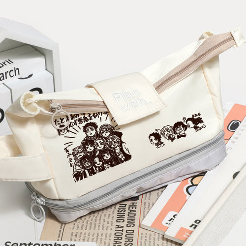 鬼灭之刃动漫周边同人文具笔袋