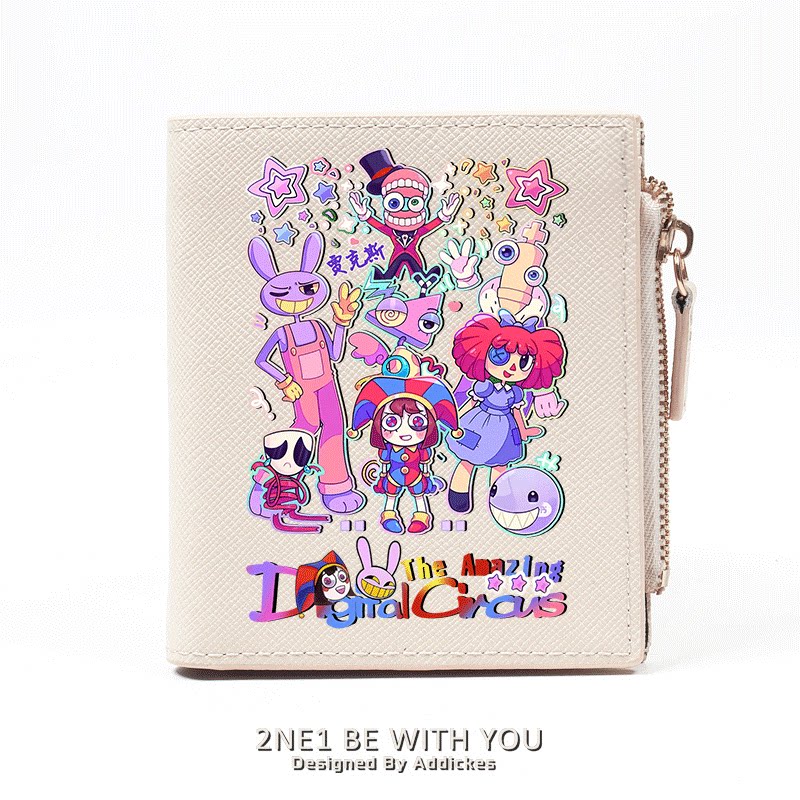 神奇数字马戏团 小丑帕姆尼 雅嘉塔 动漫 二次元 周边 短款 钱包