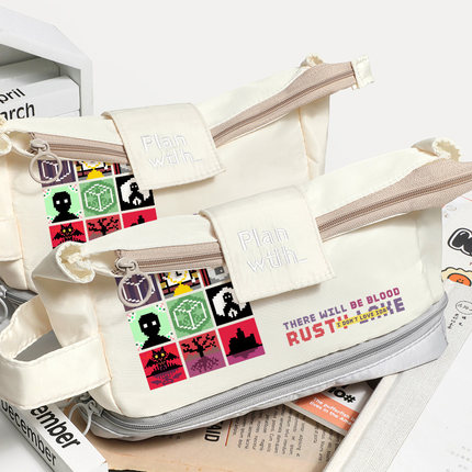 锈湖天堂岛周边 游戏Rusty lake动漫笔袋 文具袋 二次元 劳拉同人