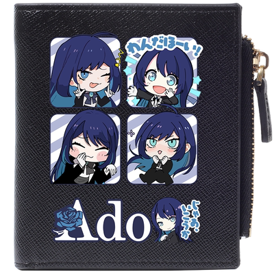ado歌手红发歌姬狂言周边钱包