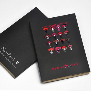 虚拟歌姬重音teto周边同人二次元动漫吧唧谷子学生笔记本记事簿