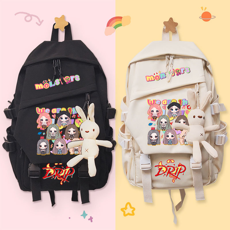 babymonster应援周边双肩包